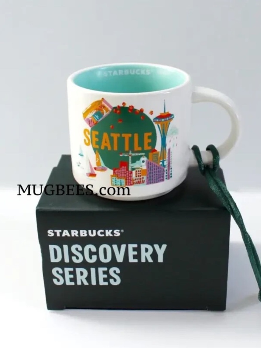 Starbucks Discovery Series Ornament Seattle Ceramic Demi Cup 2oz NEW